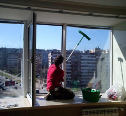 Мытье окон в однокомнатной квартире Иглино